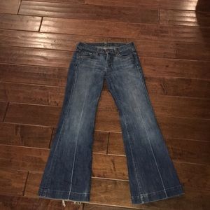 💥7 for all mankind dojo trouser jeans size 24💥